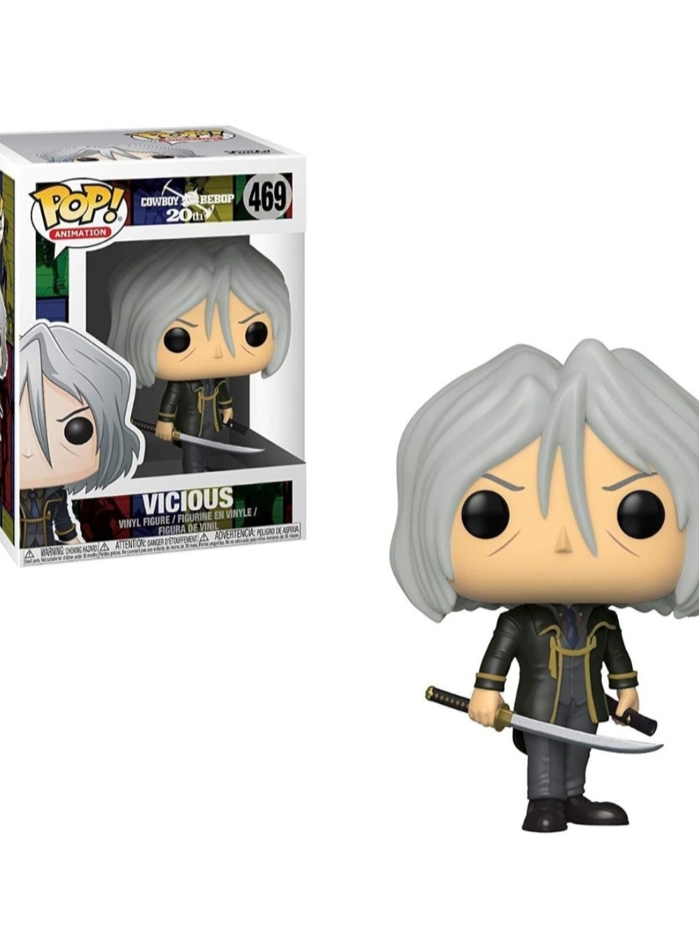 Funko Pop! Animation Vicious Vinyl Figure - Cowboy Bebop 20th #469